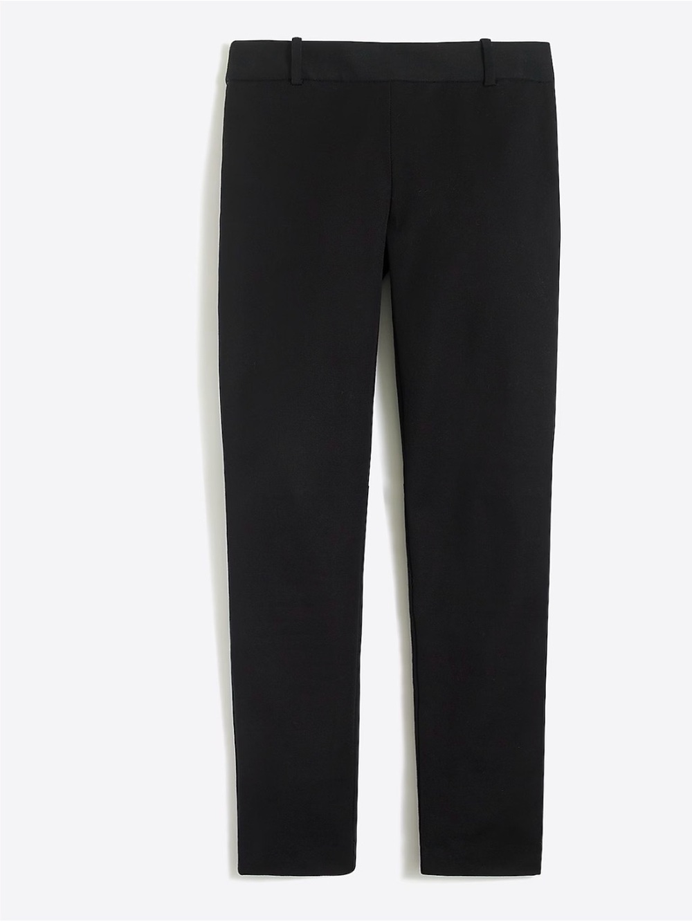 J.Crew Winnie Pants Cotton Stretch Pants Womens 6 Crop Career Black NEW